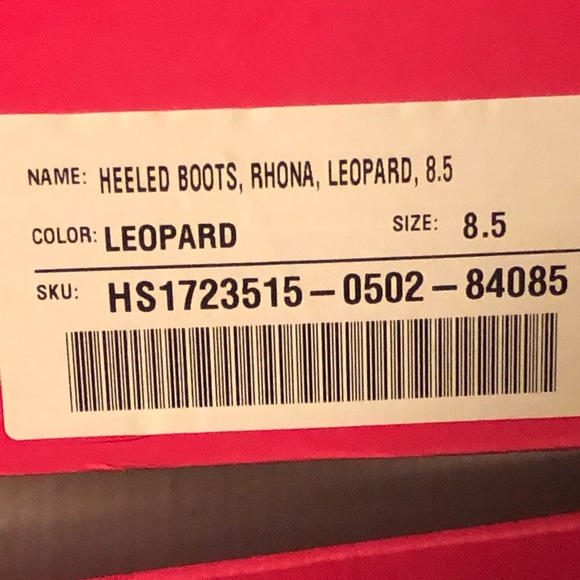 SHOEDAZZLE thigh high leopard boots - Picture 8 of 8